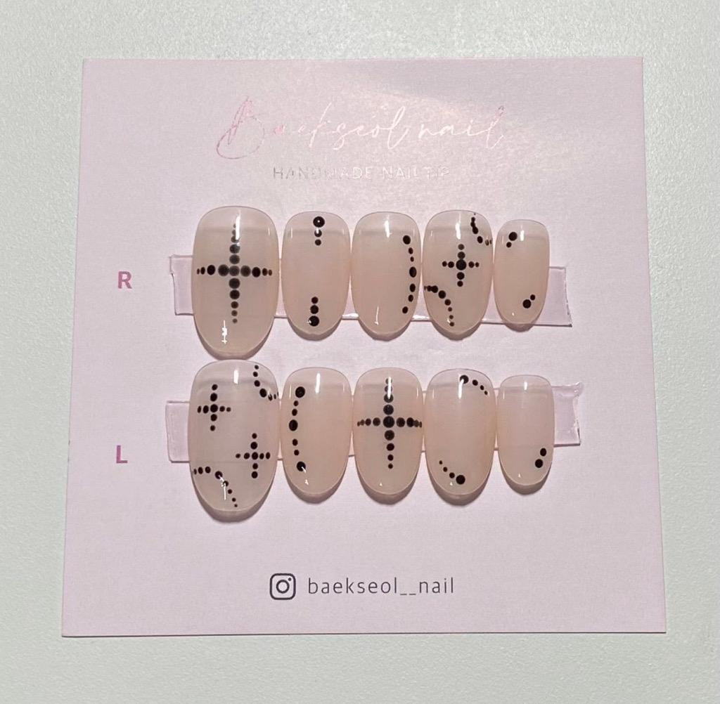 헤나 땡땡 수제네일팁