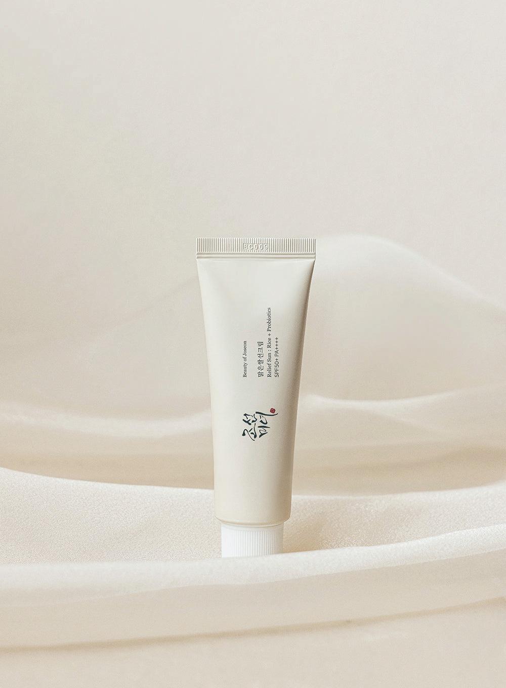 맑은쌀선크림 : 고아미+프로바이오틱스 (SPF50+ PA++++)