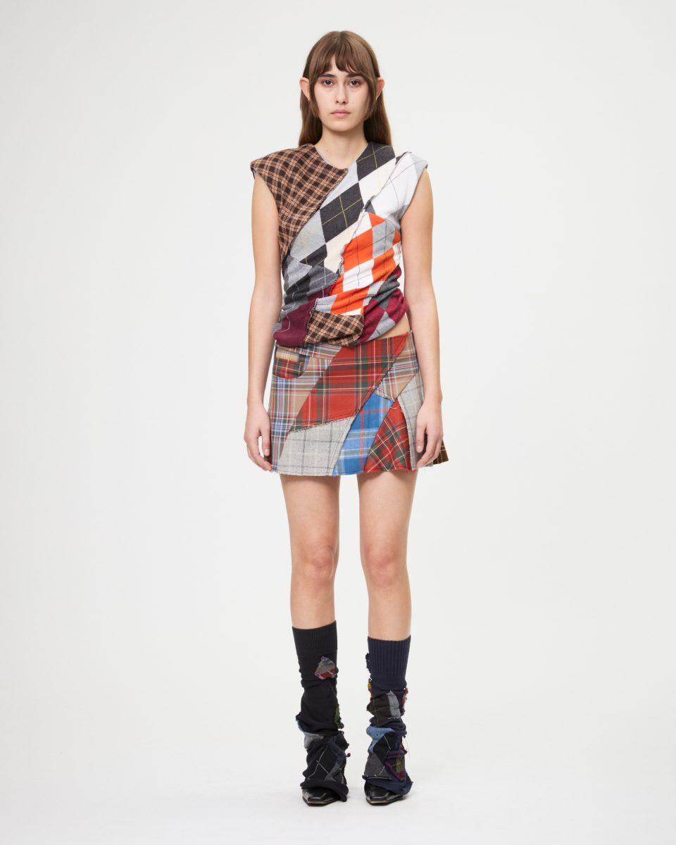 Annabel Tartan Mini Skirt