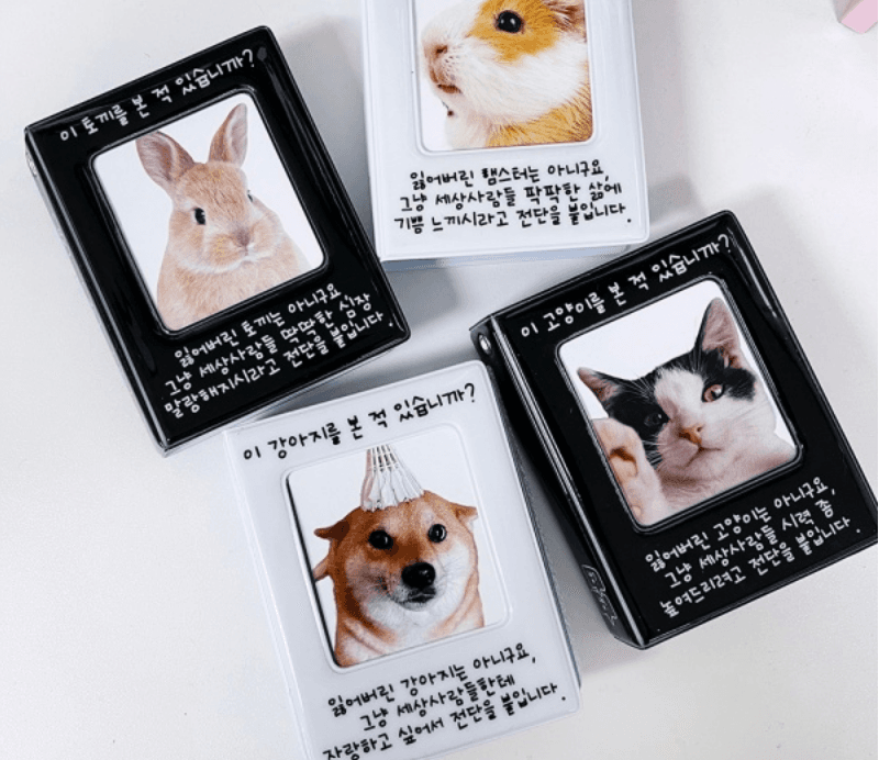수앙스튜디오 전단지 1단 점보 콜렉트북