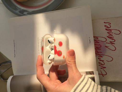 [turtle N] 퐁당 토마토 airpods case : 터틀엔