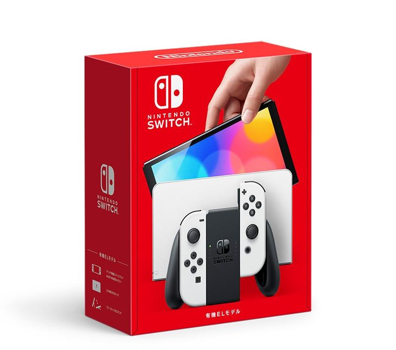 任天堂 Nintendo Switch 本体（有機ELモデル）【Joy-Con(L)/(R) ホワイト】