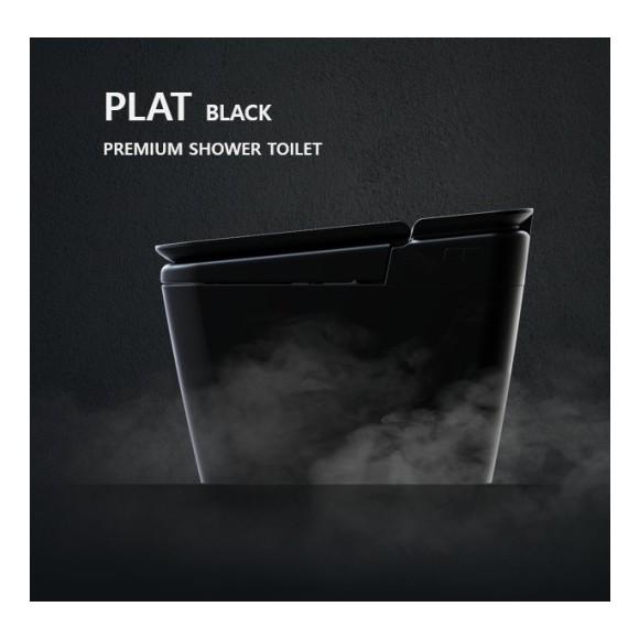 [아메리칸스탠다드] 플랫 비데일체형 양변기(자동개폐형/아쿠아/블랙)