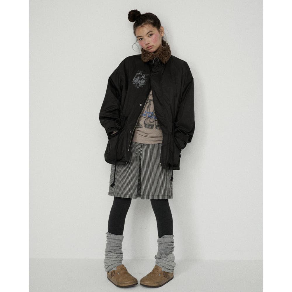 ACHIHARA 아치하라 자켓 야상 더스크 윈드브레이커 롱 야상 점퍼