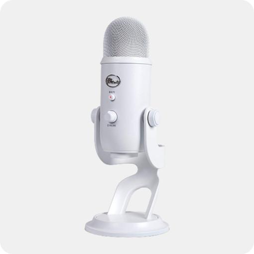 블루예티 마이크 화이트 Blueyeti MIC white 유튜브 개인방송