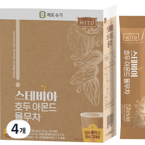 맥널티커피 스테비아 제로슈가 호두 아몬드 율무차, 30개입, 15g, 1개 - 율무차 | 쿠팡
