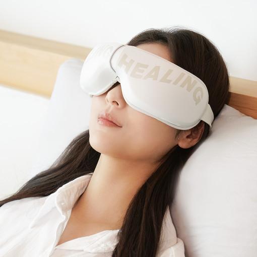 칠링힐링 무선 온열눈마사지기 공기압 지압 진동 주무름