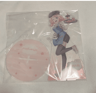 バンドリ カフェ オンライン限定 ジャンボアクリルスタンド  上原ひまり