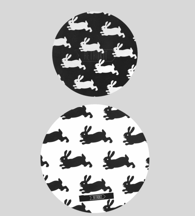 KBP X RETROKIT / HAPPY BUNNY EYEWEAR CLEANING CLOTHS