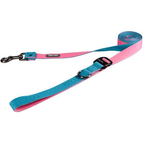 분독 반려동물 플레이 리쉬 250 리드줄, 아쿠아핑크, S, 1개 - 리드줄 | 쿠팡