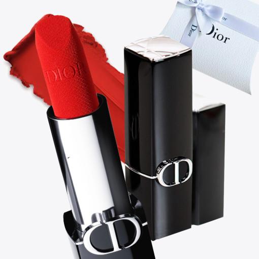 (백화점제품)디올 NEW 루즈 디올 립스틱 999벨벳 선물포장(3.5g) : beautylife