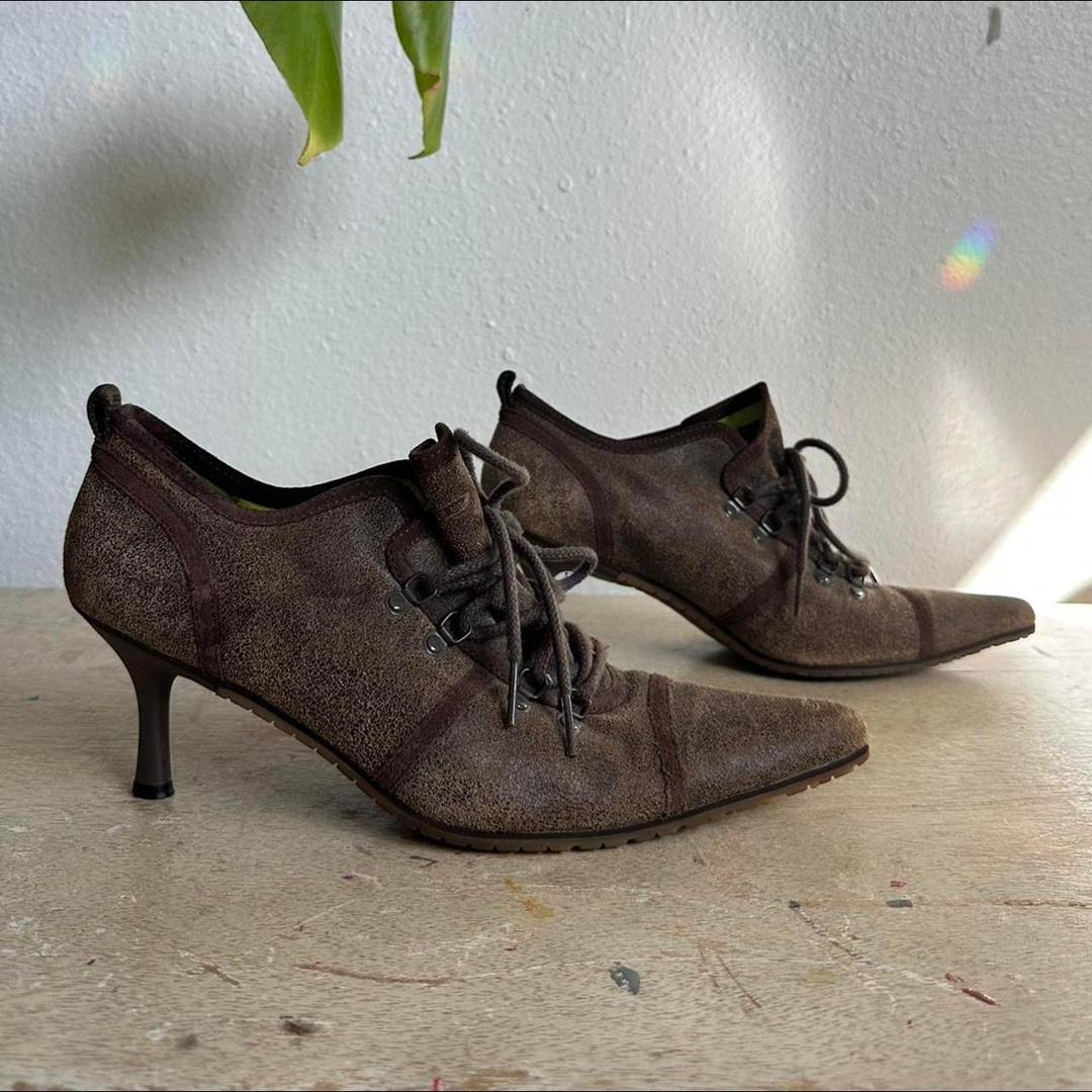 Y2K Diesel Witchy Victorian Pointed Toe "Shasta"...