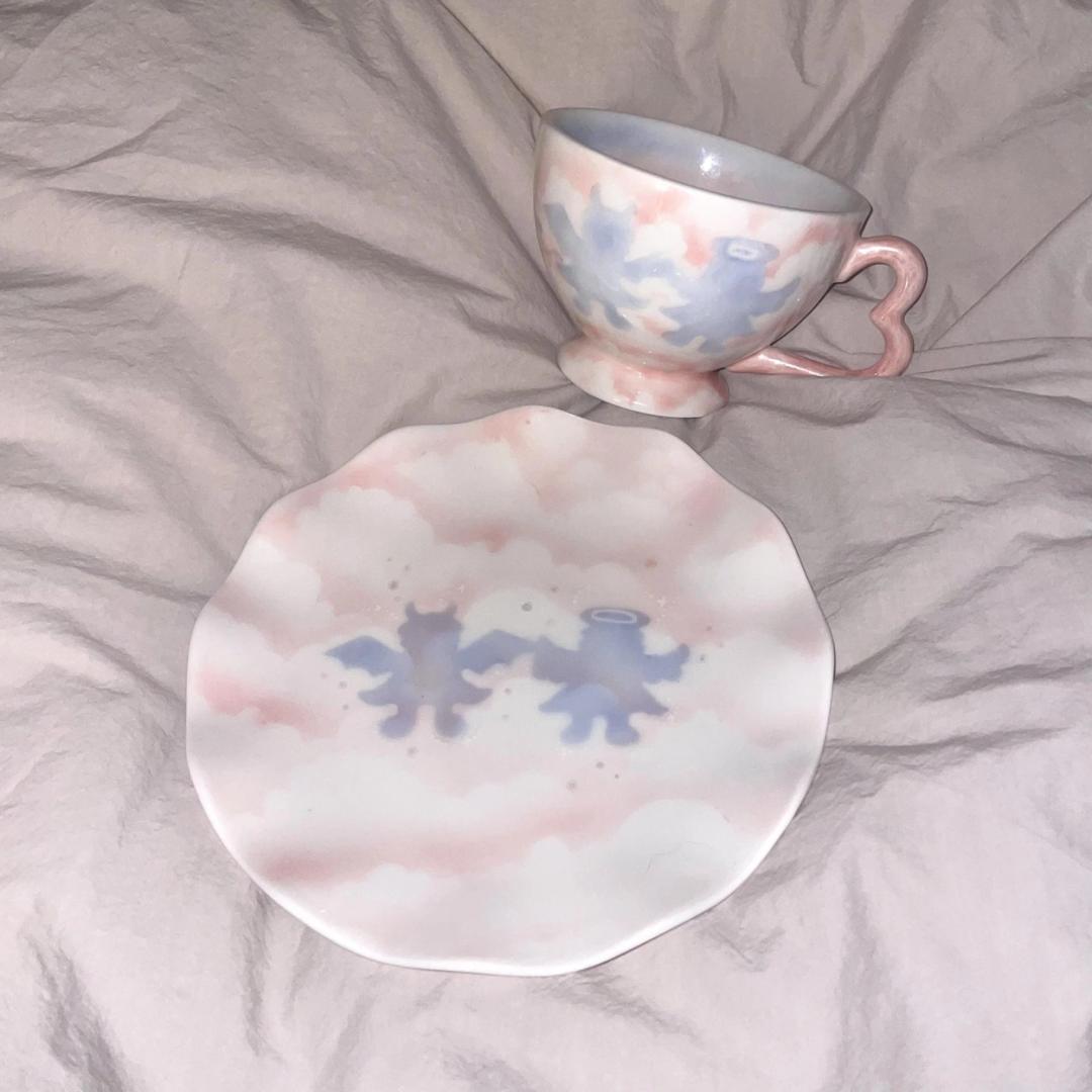 [SUGAR SCOOP] Coffee cup set - Angel & Devil