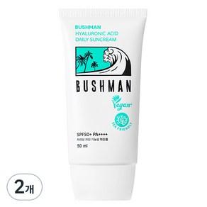 부쉬맨 워터프루프 선크림50g + 서핑 선스틱16g SPF50+PA++++ 세트, 1세트 - 선블록/선크림/선로션 | 쿠팡