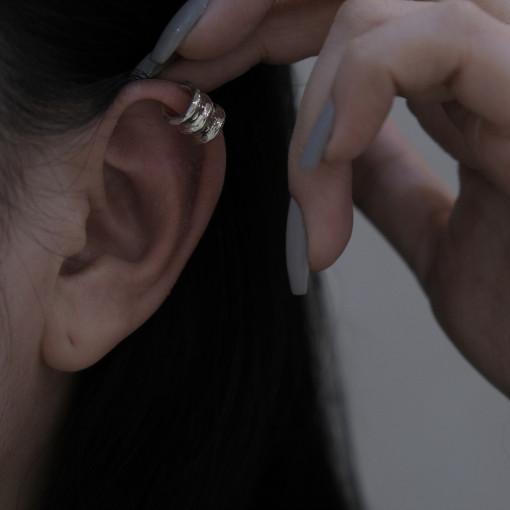 바이오브 실버 이어커프 ceres ear cuff II by Aube