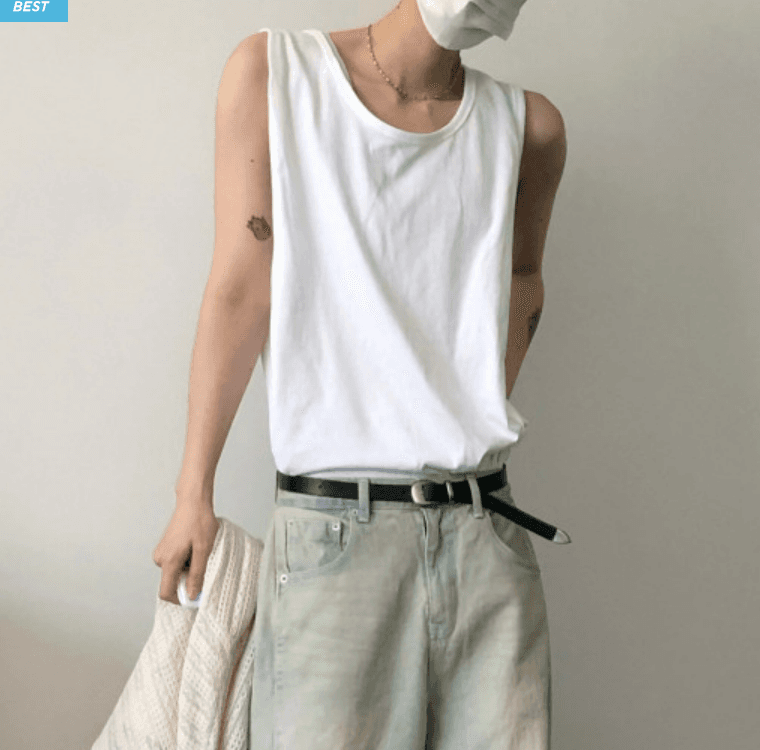 [남여공용] 데일리 나시 티 (3 color)