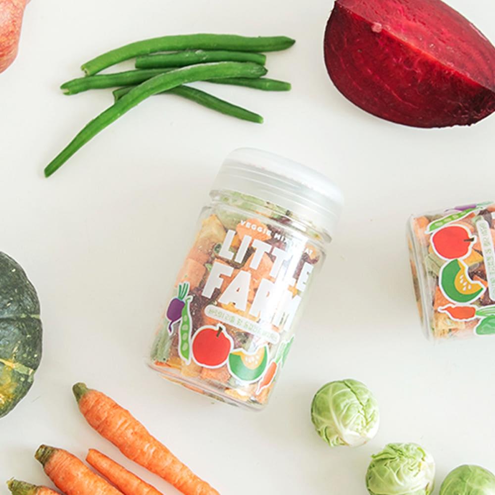 바잇미 강아지 동결건조 리틀 팜 베지 믹스 30g 