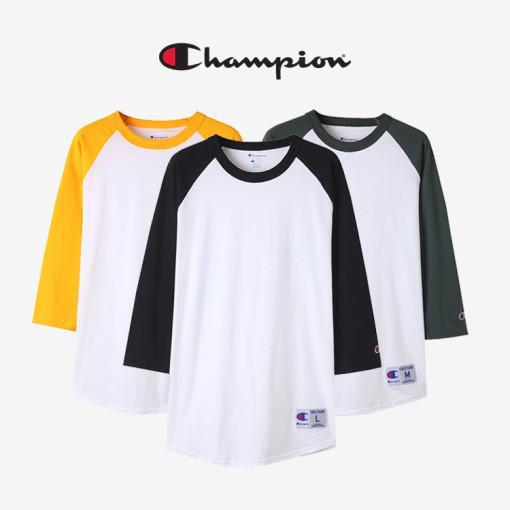 챔피언 티셔츠 나그랑 무지 긴팔티 남녀공용 스타일넘버 T137