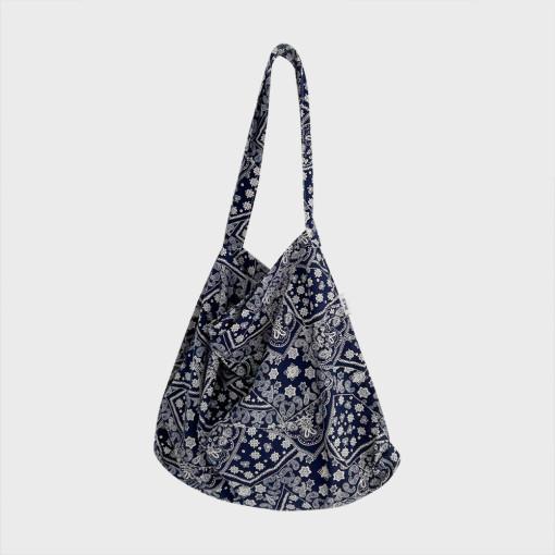 페이즐리백 네이비 Paisley Bag Navy