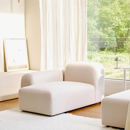 씨엘로 올데이 매직 아쿠아텍스 패브릭 리얼 커스텀 모듈 소파 1인 카우치 : 씨엘로가구