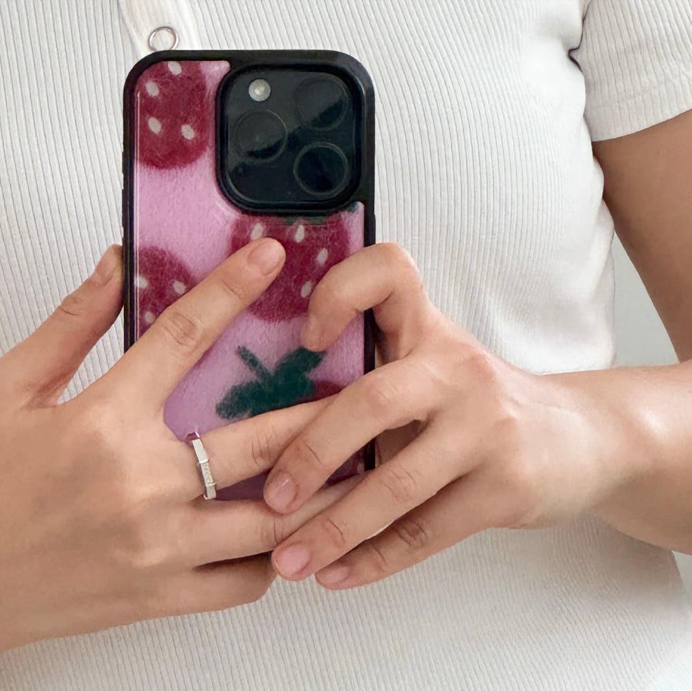 포프트 에폭시 빅딸기 케이스 아이폰 17 PRO