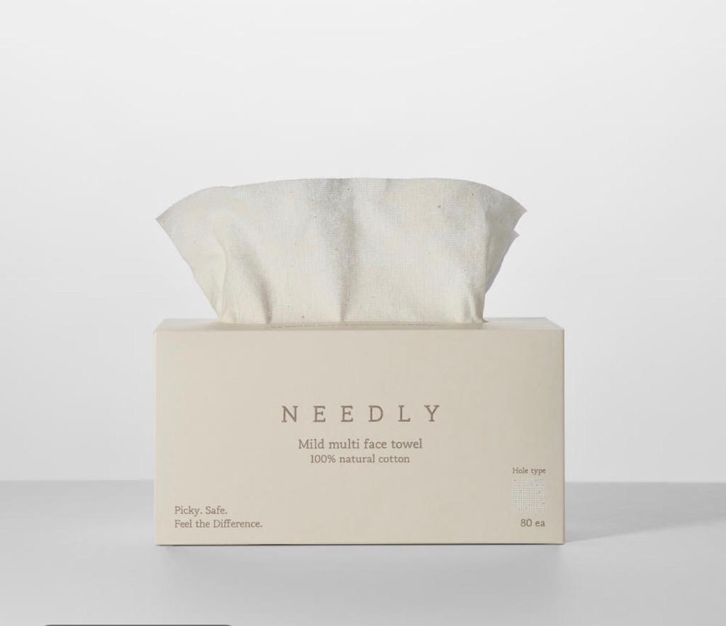 니들리 마일드 멀티 페이스 타올 80매