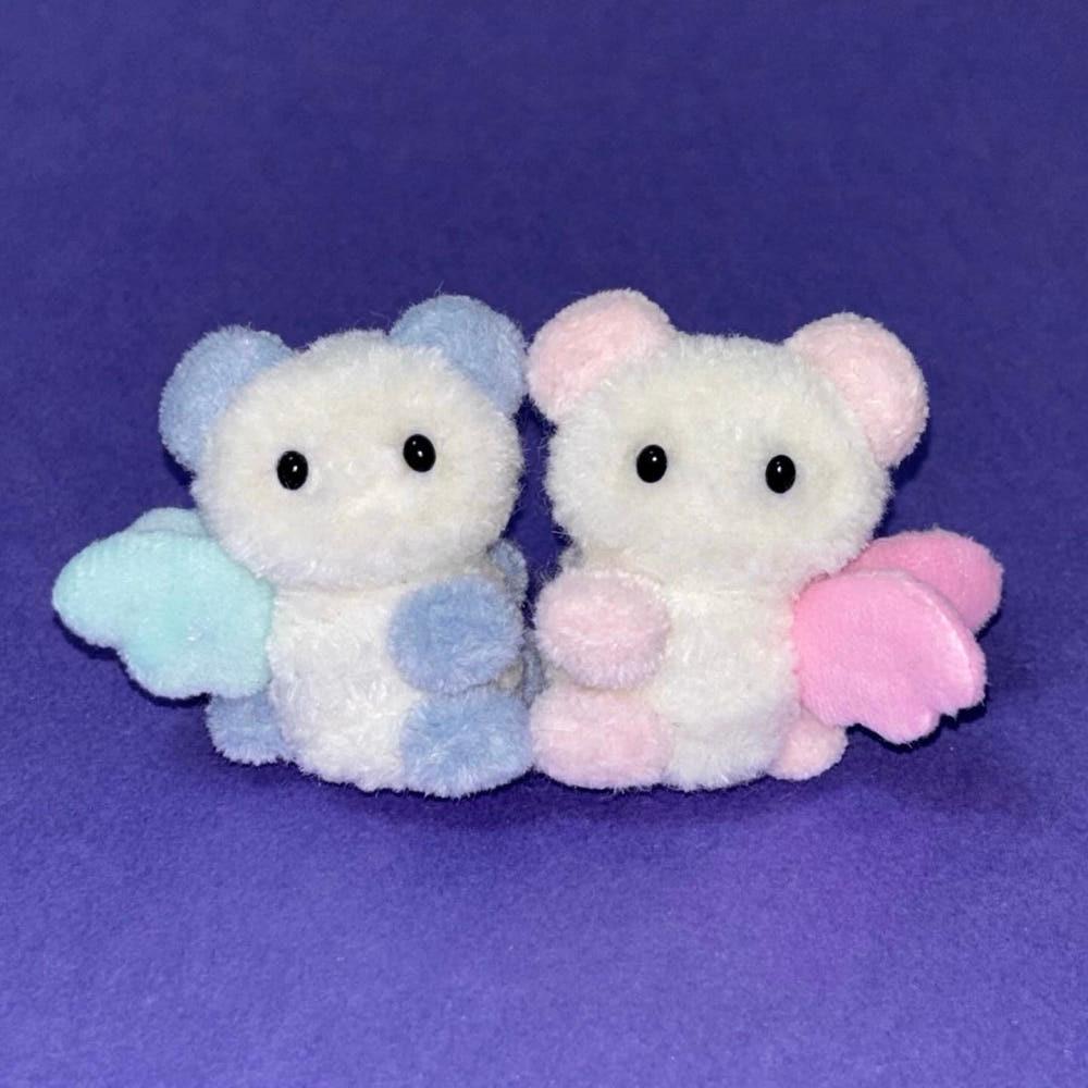 Angel Ring Keyring (panda)