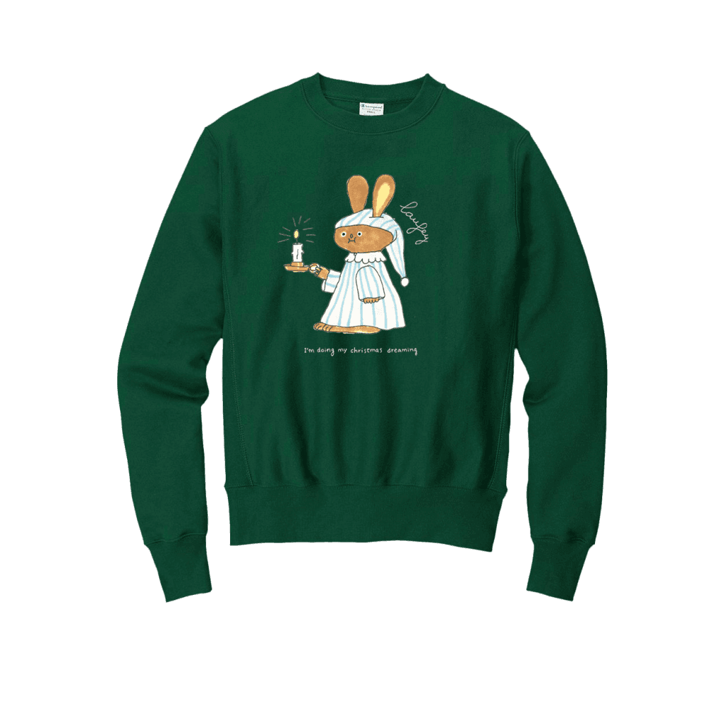 Jingle Bunny Crewneck on Laufey Online Store