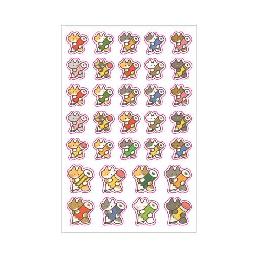 [주스] 연필고양이 스티커