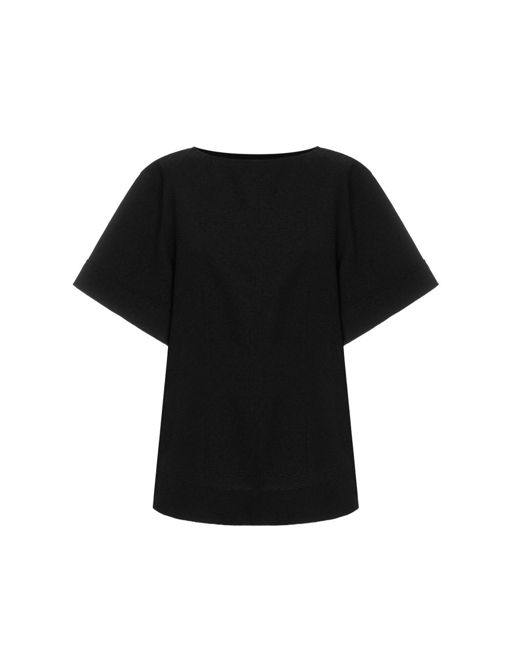 ONE * 보트넥자가드블라_블랙