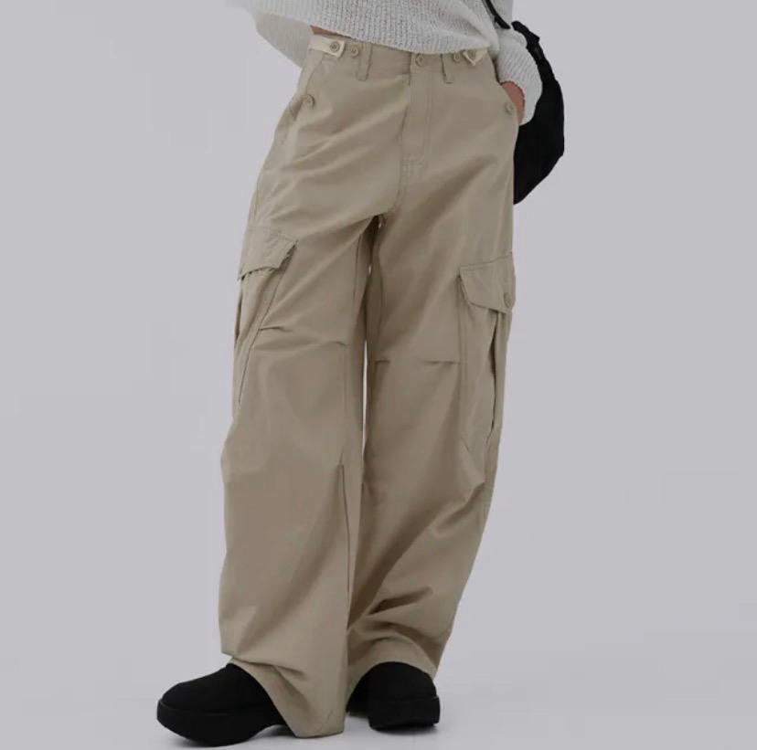 에이니 카고 면 팬츠 OOTJ