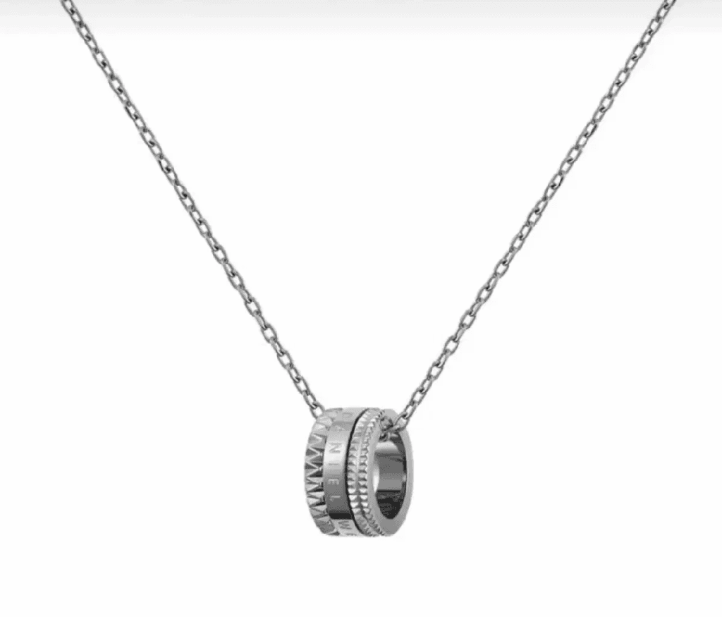 다니엘 웰링턴 실버 목걸이