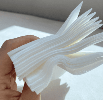 이뽀이뽀 국산 베이직 일회용해면 L(라지) 120매 1개 세안거즈(세안용 거즈)