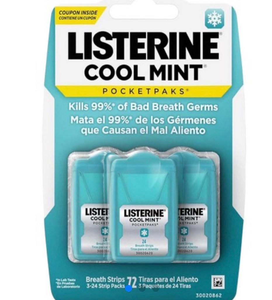 리스테린 포켓팩