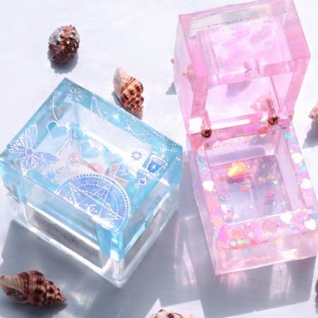 사각보관함몰드 (O-12)/레진아트실리콘몰드