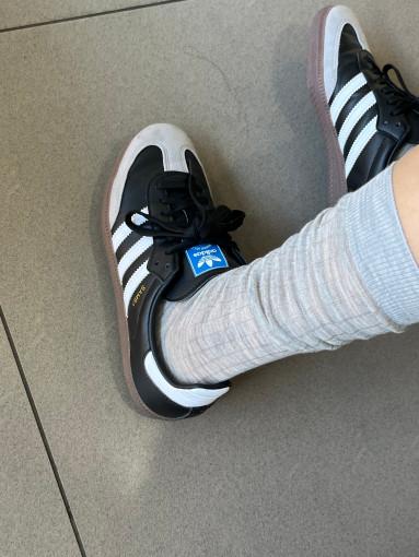 [가넷] 소프트 골지 롱 양말 (4color)