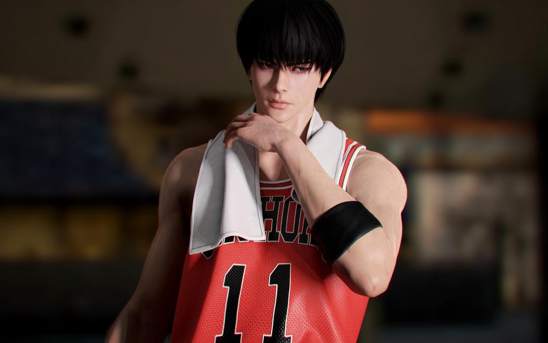 Slamdunk fanart- rukawa kaede (서태웅)