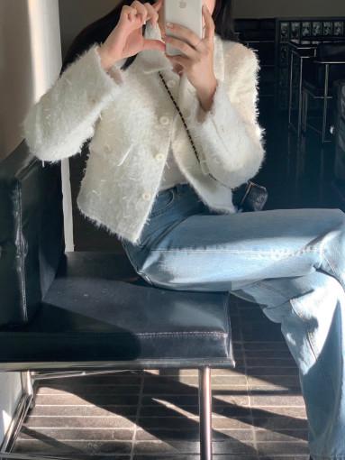 [주문폭주 / 바로배송]  리아 트위드자켓 (아이)