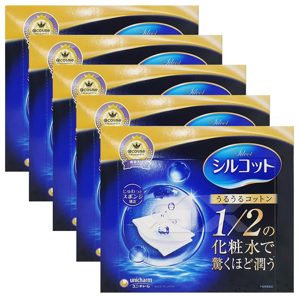 시루콧토 화장솜 우루우루 40매 5개