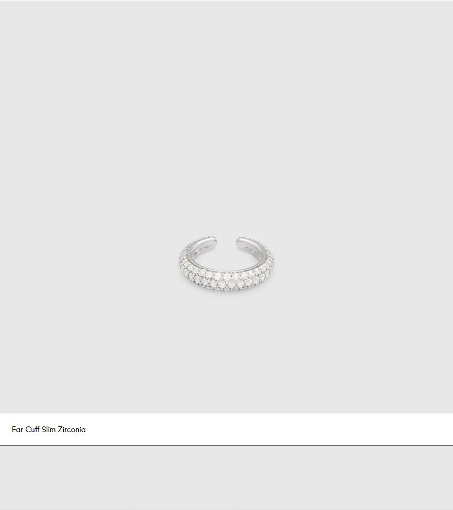 Ear Cuff Slim Zirconia