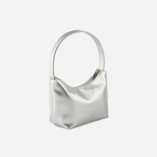 가벼운 실버숄더백 비건가방 미니호보백 휘뚜루마뚜루가방 호키