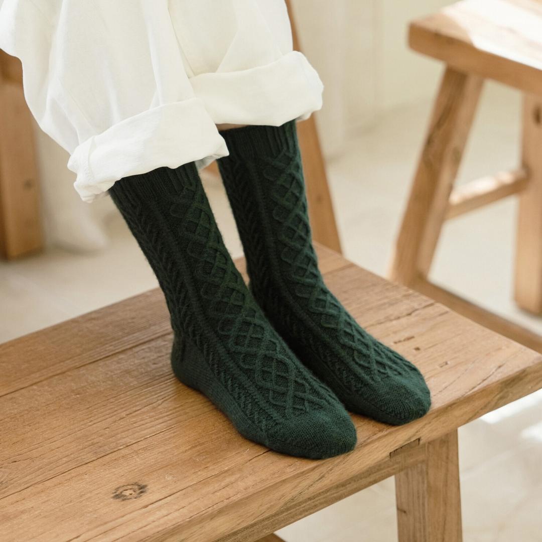 Argylle Aran Socks / 아가일 아란 양말