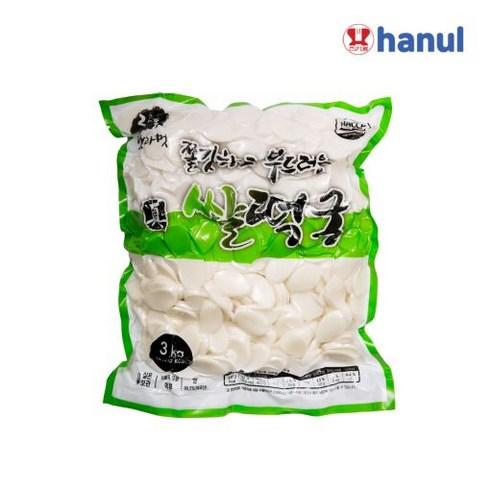 한울 쌀떡국 3kg, 3kg, 1개 - 떡국떡 | 쿠팡