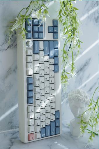 타이폰 S87 풀 알루미늄 커스텀 하우징 핫스왑 베어본 무선 기계식 키보드 : 타이폰