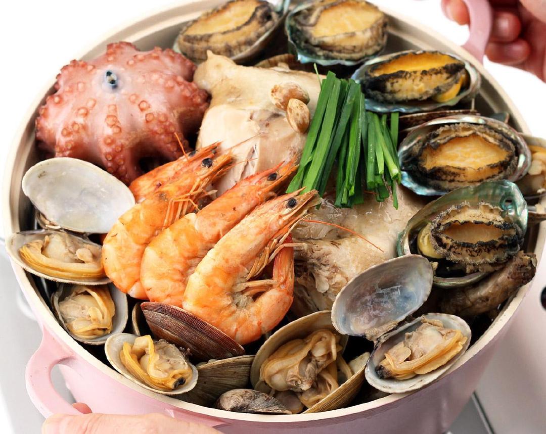 (4인분)복날 해신탕 밀키트 숨비해물 보양식 삼계탕