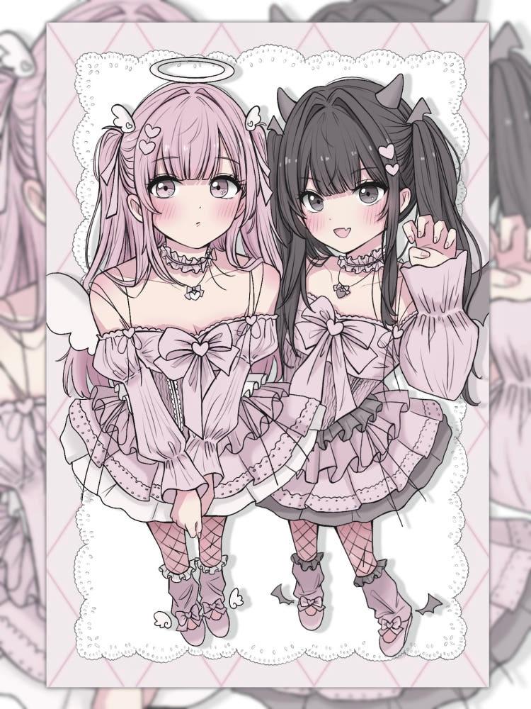 [포옹] 큐피트는 천사일까 악마일까 엽서