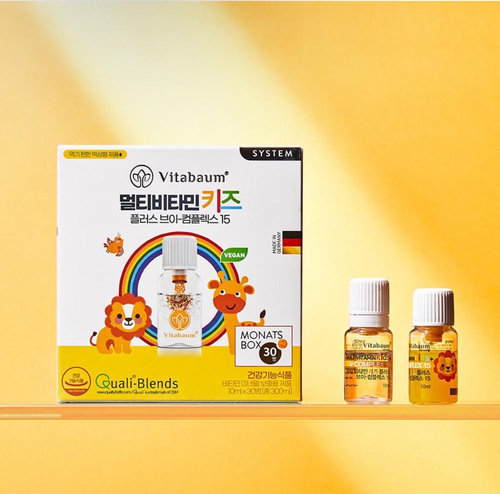 비타바움 어린이 액상 멀티비타민키즈 30개입, 1개