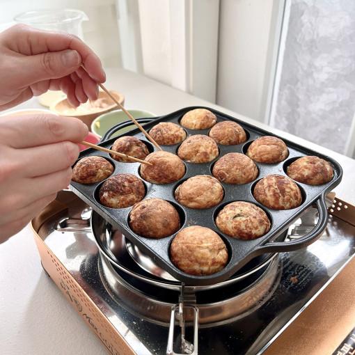 국내산 타코야끼팬 16구 타코야키 만들기