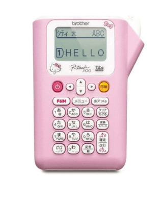 브라더 라벨프린터 PT-J100 헬로키티 핑크 - 라벨프린터 | 쿠팡