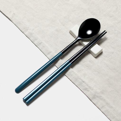 칠몽 국내산 노아순수 프리미어 옻칠 나무 수저세트(숟가락+젓가락)24cm 1인용